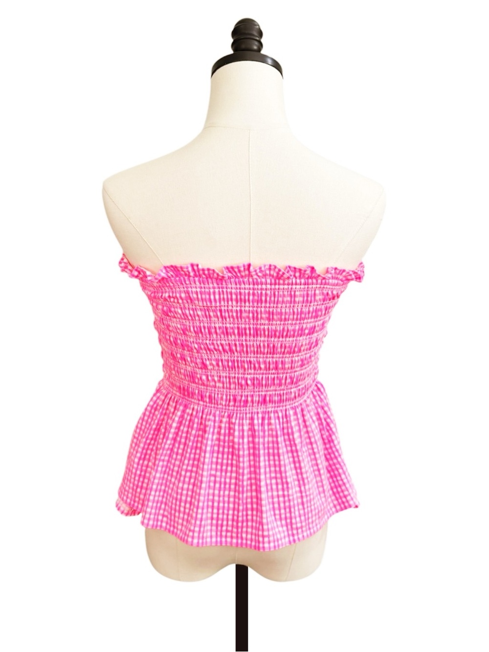 Lilly Pulitzer Jadis Top in Pink Isle Along The Same Line | XL - Picture 4 of 10